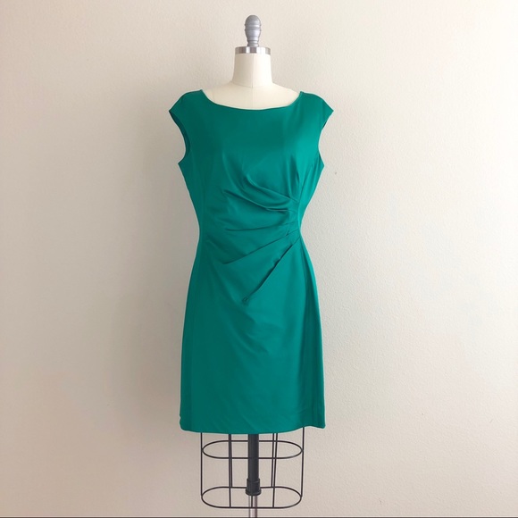 Lauren Ralph Lauren Dresses & Skirts - Lauren Ralph Lauren Pleated Emerald Green Dress